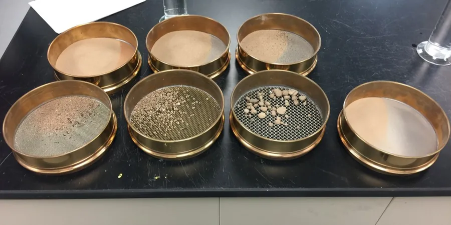 Grain size analysis for construction and environmental compliance in Swords